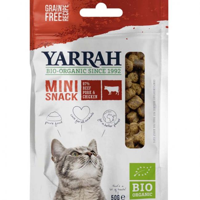 Yarrah mini snacks voor de kat