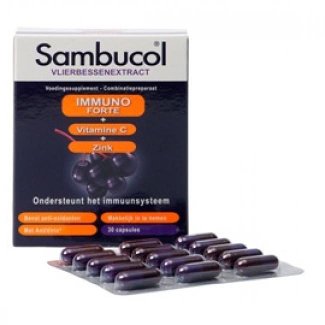 Weerstand - Sambucol Immuno Forte Capsules