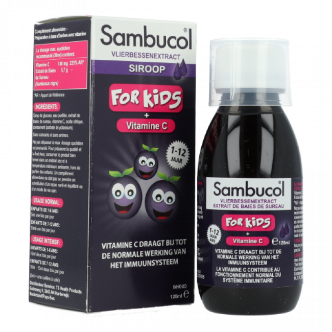 Weerstand - Sambucol for kids 120 ml